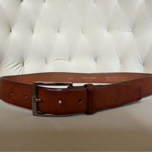 Duchamp brown Italian Leather Belt